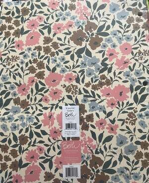 Beth Schneider Surface Design Floral 6 Pocket Folder Set 2 Each of 3 Styles